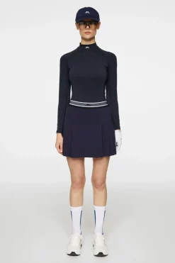 Golf|Base & Mid Layers<J.Lindeberg Ella Compression Top JLNavy