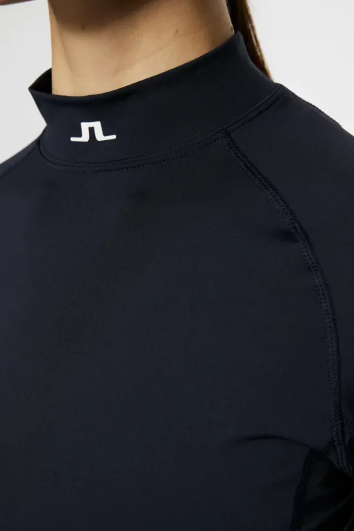 Golf|Base & Mid Layers<J.Lindeberg Ella Compression Top JLNavy