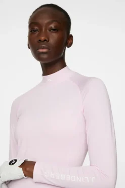 Golf|Base & Mid Layers<J.Lindeberg Ella Compression Top Nosegay