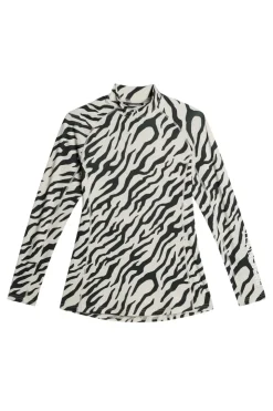 Golf|Base & Mid Layers<J.Lindeberg Ella Print Compression Top TourTigerMoonbeamM