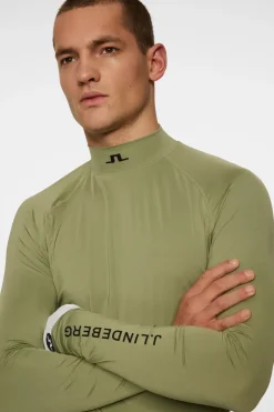 Golf|Tops<J.Lindeberg Ello Compression OilGreen