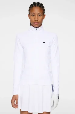 Golf|Ski<J.Lindeberg Elowen Seamless Mid Layer White