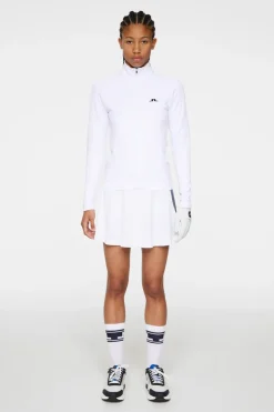 Golf|Ski<J.Lindeberg Elowen Seamless Mid Layer White