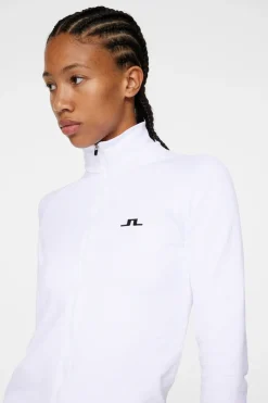 Golf|Ski<J.Lindeberg Elowen Seamless Mid Layer White