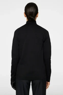 Golf|Ski<J.Lindeberg Elowen Seamless Mid Layer Black