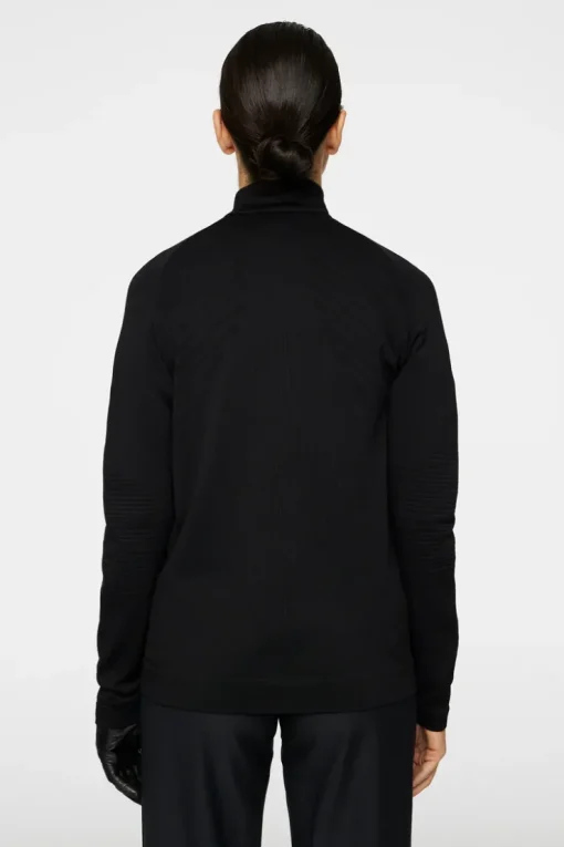 Golf|Ski<J.Lindeberg Elowen Seamless Mid Layer Black