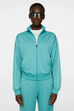 Base & Mid Layers|Tennis<J.Lindeberg Emiliana Track Jacket Teal