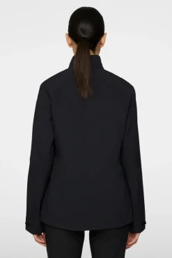 Golf|Jackets<J.Lindeberg Evertine Rain Jacket Black