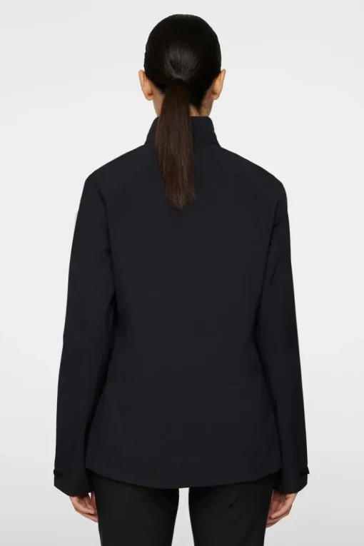 Golf|Jackets<J.Lindeberg Evertine Rain Jacket Black