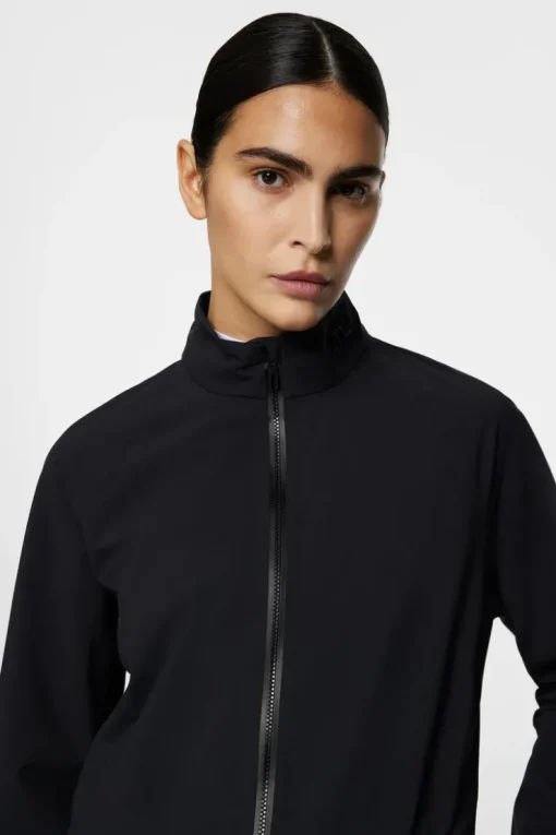 Golf|Jackets<J.Lindeberg Evertine Rain Jacket Black