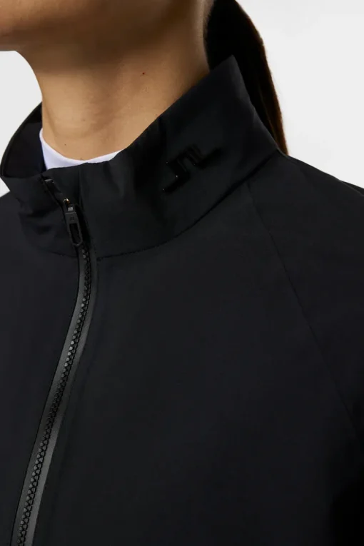 Golf|Jackets<J.Lindeberg Evertine Rain Jacket Black