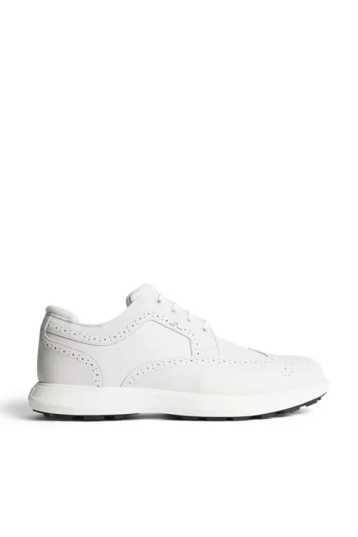 Golf|Golf Shoes<J.Lindeberg Fairway Brogue Golf Sneaker White