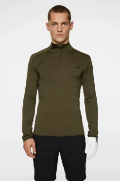 Golf|Base & Mid Layers<J.Lindeberg Frank Pro Pack Mid Layer ForestGreen