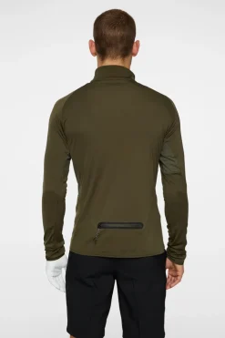 Golf|Base & Mid Layers<J.Lindeberg Frank Pro Pack Mid Layer ForestGreen