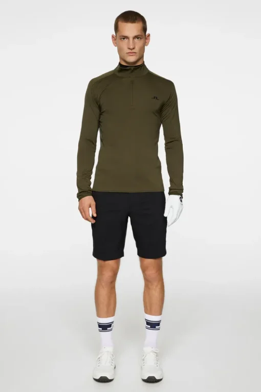 Golf|Base & Mid Layers<J.Lindeberg Frank Pro Pack Mid Layer ForestGreen