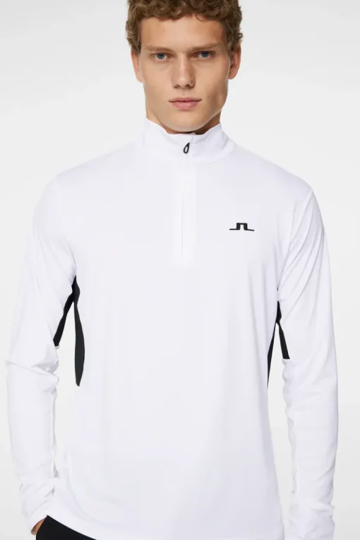 Base & Mid Layers|Golf<J.Lindeberg Frank Pro Pack Mid Layer White