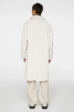 Jackets|Outerwear<J.Lindeberg Frankie 2L Raglan Coat Moonbeam