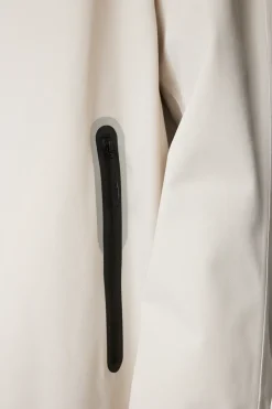 Jackets|Outerwear<J.Lindeberg Frankie 2L Raglan Coat Moonbeam