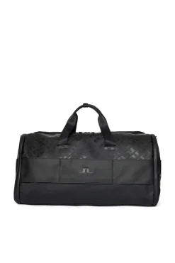 Golf|Golf<J.Lindeberg Garment Print Duffel Bag TourGeoJacquardBlackM