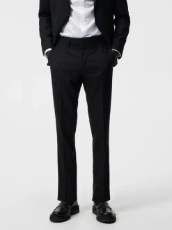 Suits & Tailoring|Tailored Trousers<J.Lindeberg Grant Active Hopsack Pants Black