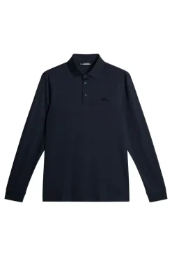 Golf|Polo Shirts<J.Lindeberg Gustaf LS Polo JLNavy