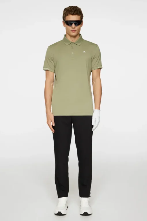 Golf|Polo Shirts<J.Lindeberg Guy Polo OilGreen