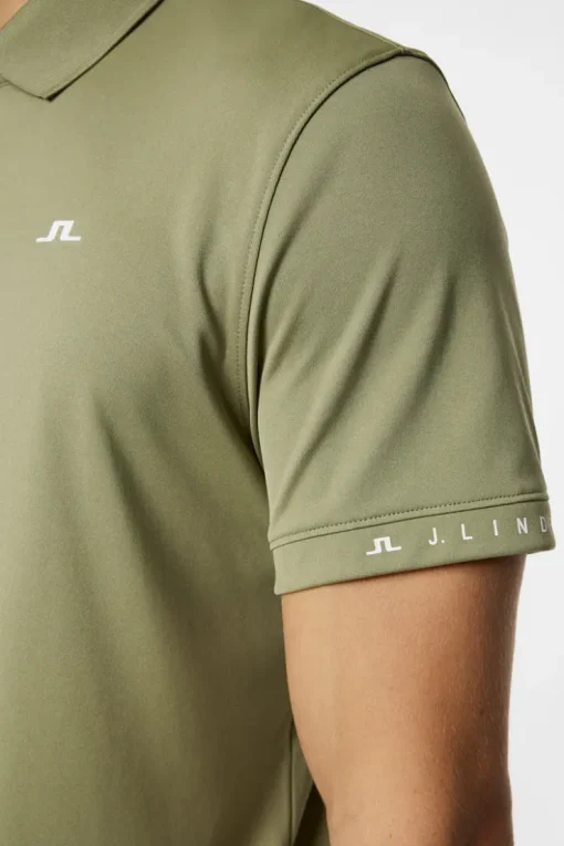 Golf|Polo Shirts<J.Lindeberg Guy Polo OilGreen
