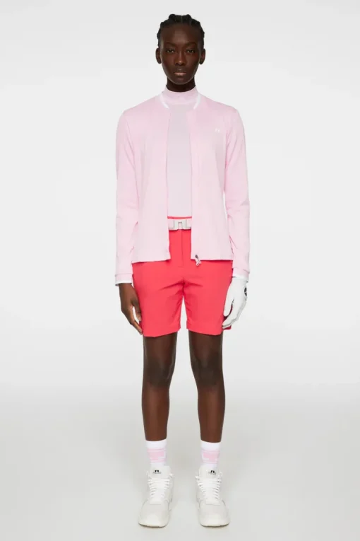 Golf|Shorts<J.Lindeberg Gwen Long Shorts Azalea