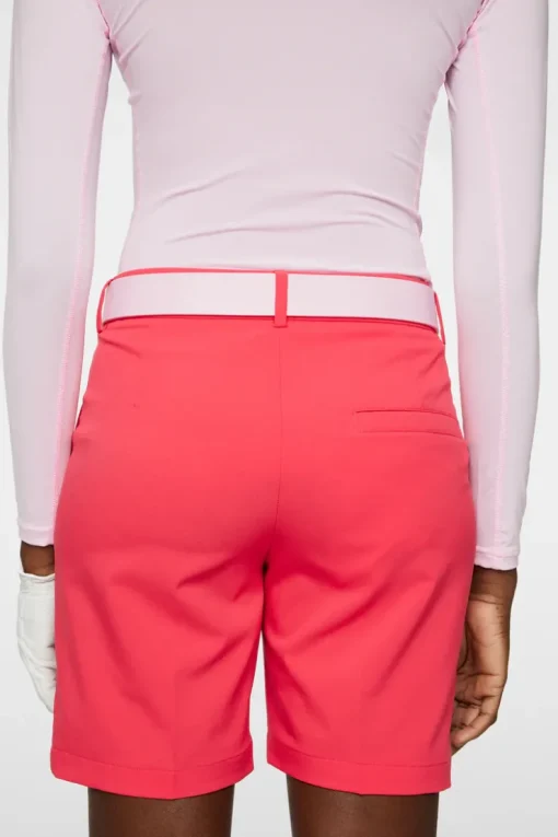 Golf|Shorts<J.Lindeberg Gwen Long Shorts Azalea