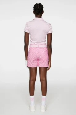 Golf|Shorts<J.Lindeberg Gwen Printed Shorts TourGeoPinkS