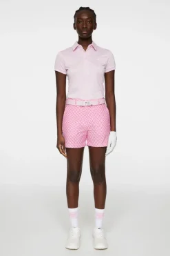 Golf|Shorts<J.Lindeberg Gwen Printed Shorts TourGeoPinkS