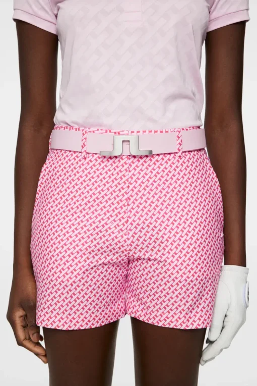 Golf|Shorts<J.Lindeberg Gwen Printed Shorts TourGeoPinkS