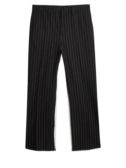 Trousers|Bottoms<J.Lindeberg Haij Pin Stripe Pants Black