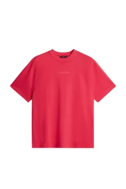 T-shirts|Tops<J.Lindeberg Hale Heavy Logo T-shirt Azalea