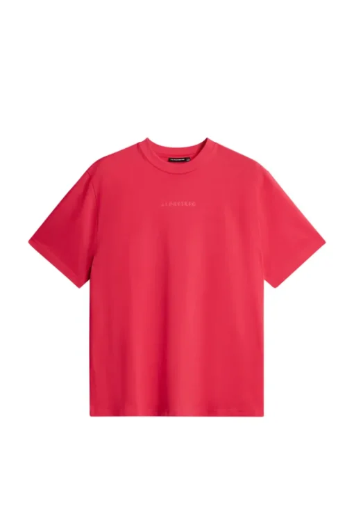T-shirts|Tops<J.Lindeberg Hale Heavy Logo T-shirt Azalea