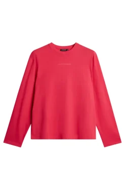T-shirts|Tops<J.Lindeberg Hale Logo Longsleeve T-shirt Azalea