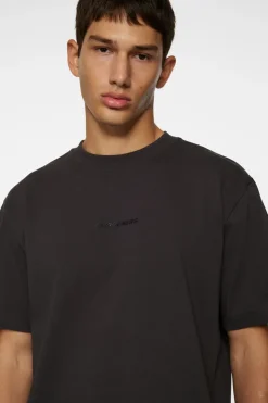 T-shirts|Tops<J.Lindeberg Hale Logo T-shirt WashedBlack