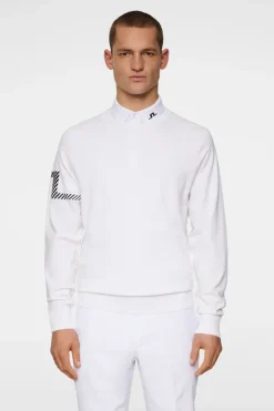 Golf|Tops<J.Lindeberg Heath Knitted Sweater White