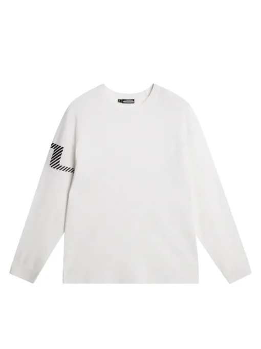 Golf|Tops<J.Lindeberg Heath Knitted Sweater White