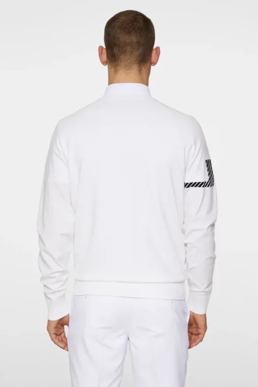 Golf|Tops<J.Lindeberg Heath Knitted Sweater White
