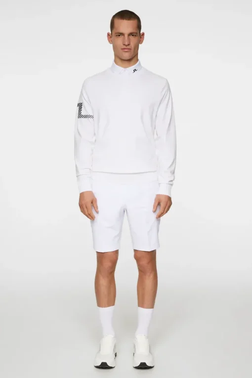 Golf|Tops<J.Lindeberg Heath Knitted Sweater White