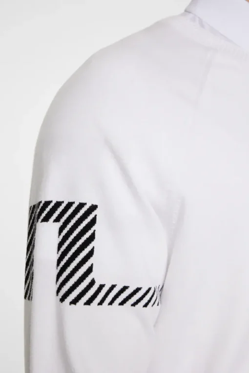 Golf|Tops<J.Lindeberg Heath Knitted Sweater White