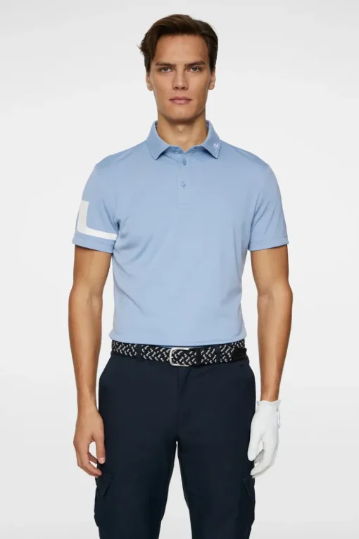 Golf|Polo Shirts<J.Lindeberg Heath Polo RainWashed