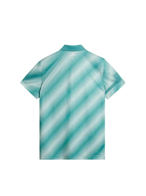Golf|Polo Shirts<J.Lindeberg Heath Print Polo CombTealM