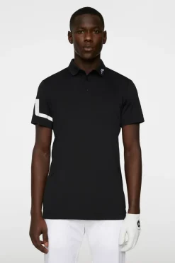 Golf|Polo Shirts<J.Lindeberg Heath Regular Fit Golf Polo Black