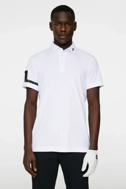Golf|Polo Shirts<J.Lindeberg Heath Regular Fit Golf Polo White