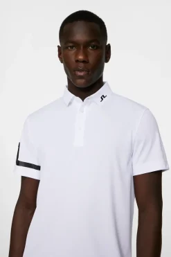 Golf|Polo Shirts<J.Lindeberg Heath Regular Fit Golf Polo White