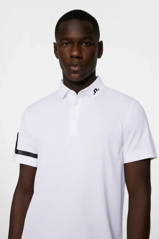 Golf|Polo Shirts<J.Lindeberg Heath Regular Fit Golf Polo White