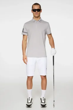 Golf|Polo Shirts<J.Lindeberg Heath Strike Polo LightGreyMelange