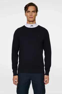 Golf|Knitwear<J.Lindeberg Henry Knitted Sweater JLNavy